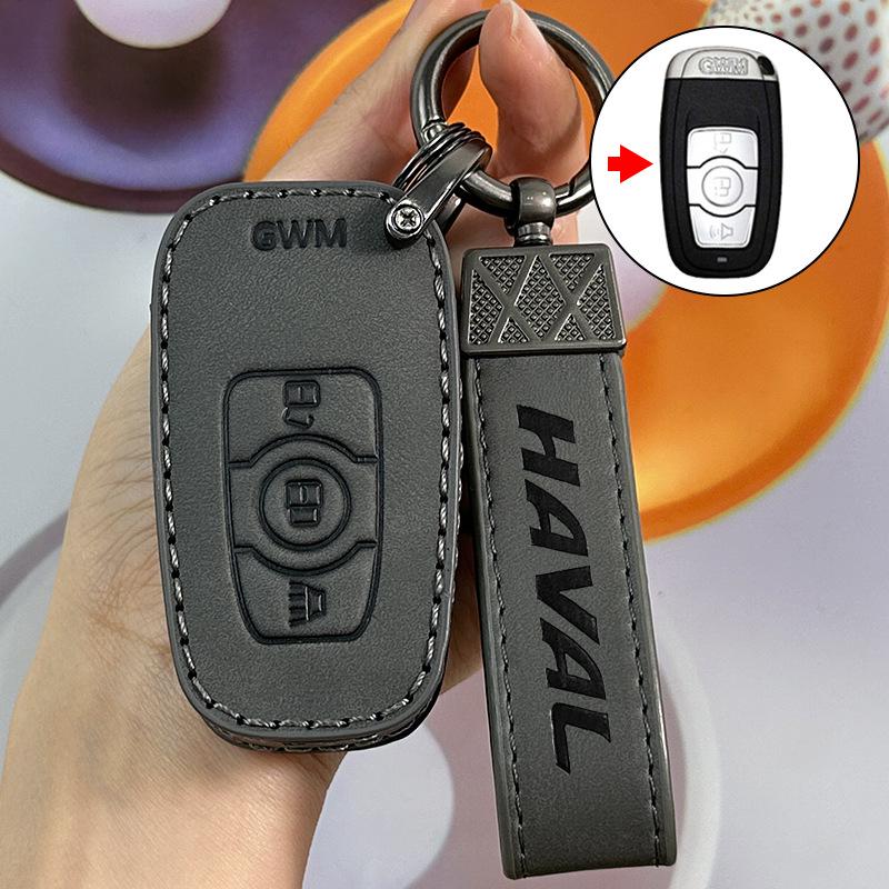 Haval Autoschlüsselhülle für H6, Big Dog, F7, Xiaolong MAX, Roter Hase, H5, Beast, H9 - High-End Tasche für 23 Modelle