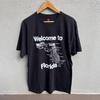 Vintage 00s GLOCK Graphic Tee / Florida Usa / Crime / Photo Art / Large