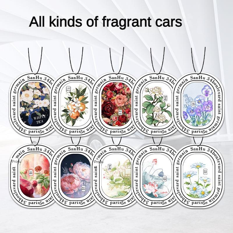 Billuftfrisker Bilaromaterapi Bilanheng Bilparfyme for menn og kvinner Langvarig Lett parfymepynt Deodorantduft