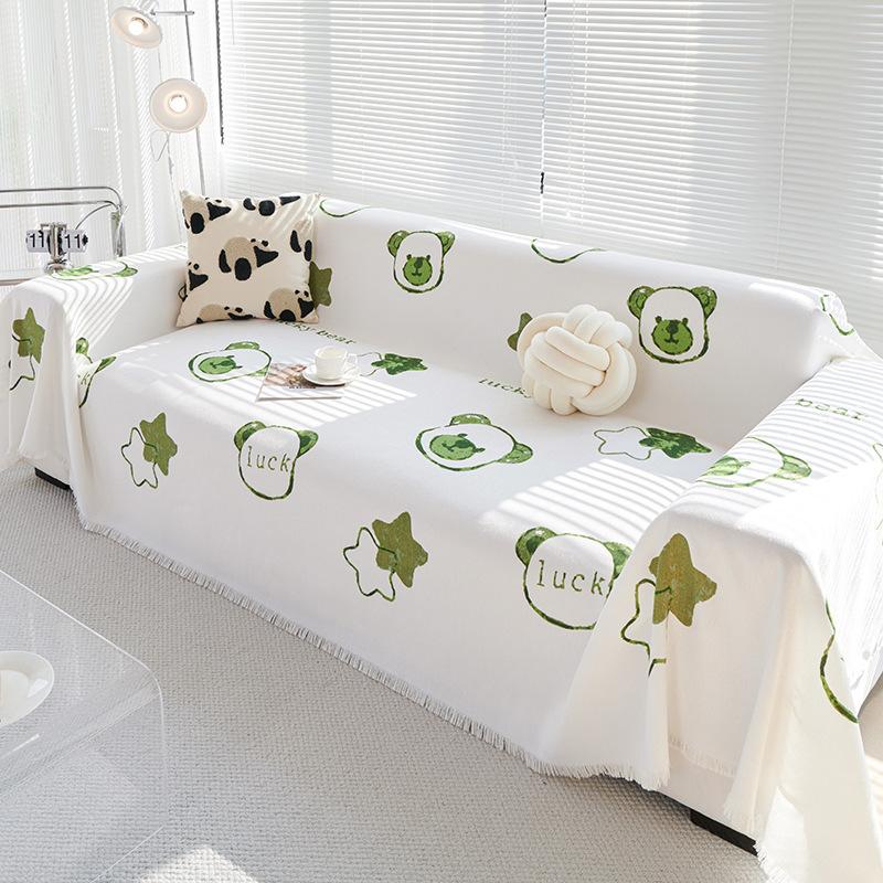 Chenille Sofa Towel Four Seasons Universal All-Inclusive Sofa Cover Dust Cover Living Room One-Piece Sofa Cover Cloth
