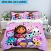 3PCS Colorful Friends Dollhouse 3pcs Bedding,Including 3PCS Duvet Cover And 2pcs Pillowcases Perfect for Christmas,Ideal for Bedroom, Dormitory