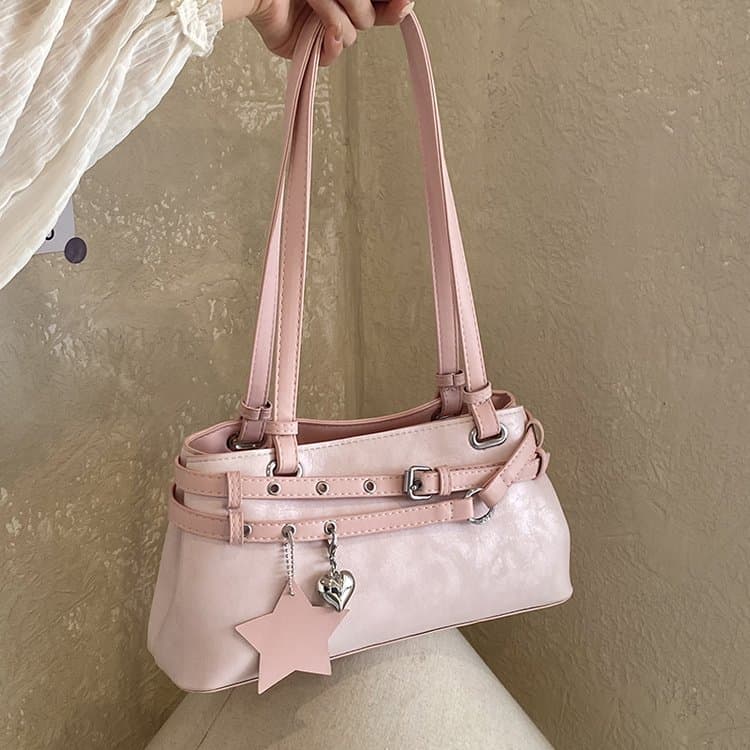 Underarm Bag Women s Retro Style Sweet Cool Shoulder Baguette Bag