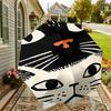Unique Cat Face Print Umbrella: Perfect for Outdoor Adventures, Auto-Opening & Closing, Lightweight and Durable, Ideal as a Gift 006
