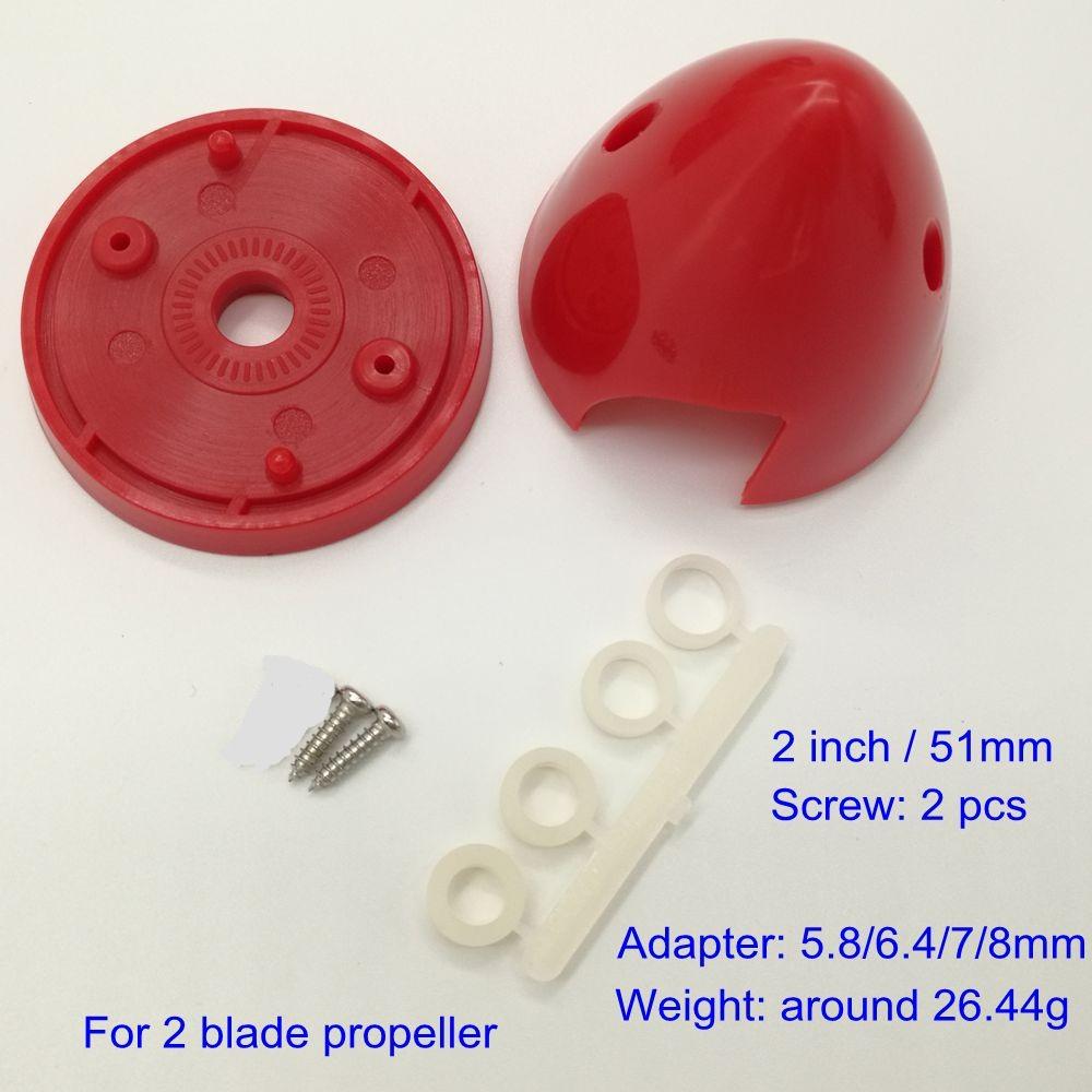 1.5 inch to 4 inch Plastic Spinner for RC Airplanes