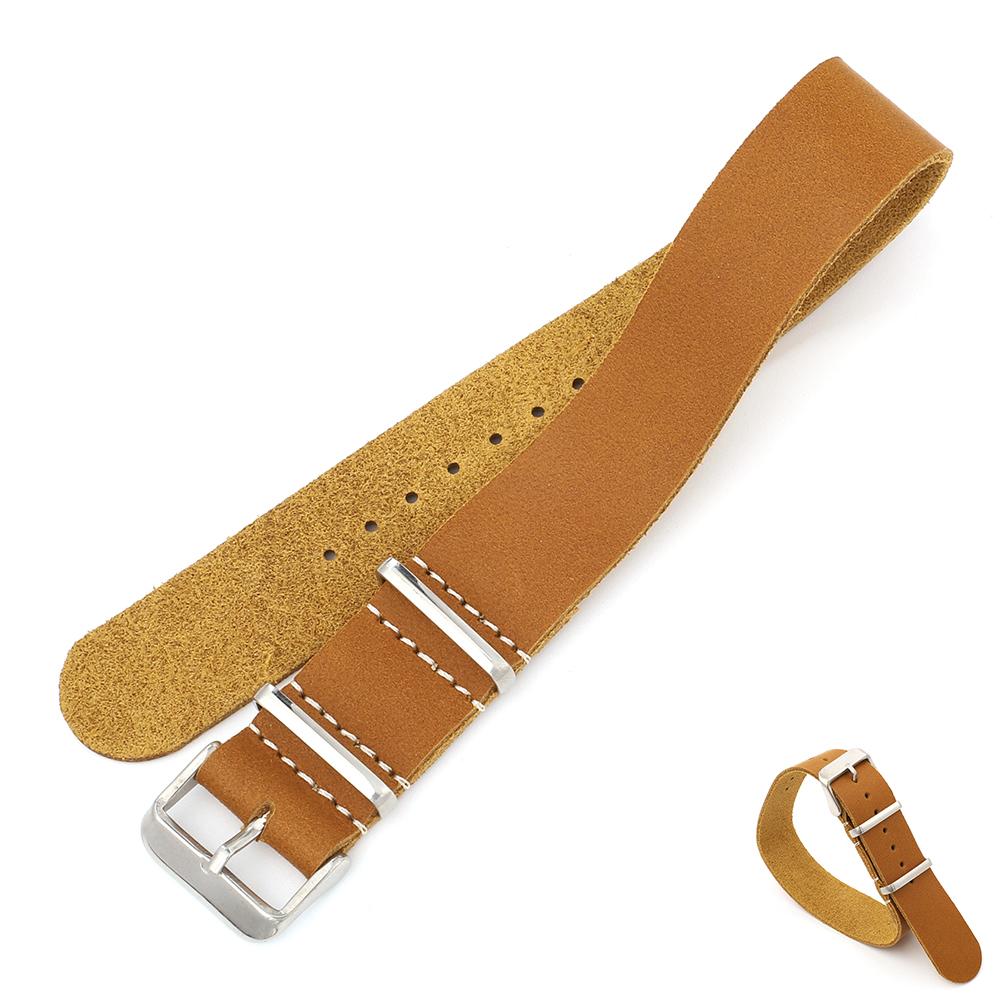 

Universal Genuine Leather Watch Strap 18mm 20mm 22mm 24mm for Seiko Watchbands Replacement Watch Accessories for Women Men 24mm дубильна кора