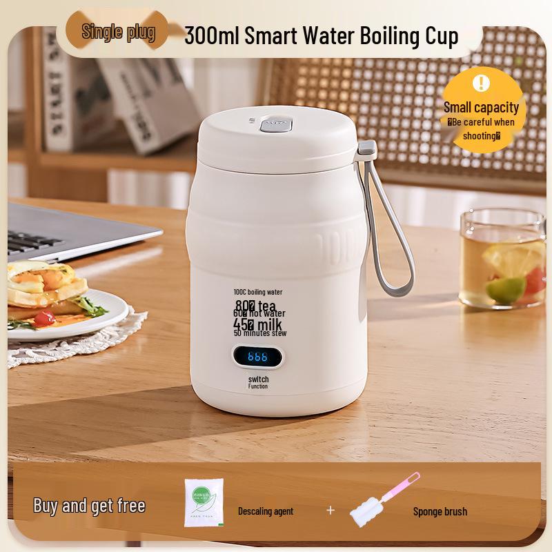 Portable Electric Heating Cup: Multi-functional Milk Warmer, Travel Kettle, and Office Hot Water Insulator