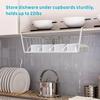 Modern Wire Storage Rack & Hanging Organizer | Space-Saving for Kitchen, Pantry, Desk | Home & Office Storage Basket