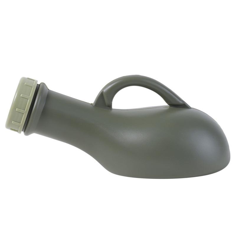 1000ML Bottiglia Portatile per Urina Unisex Urinale in Plastica con Coperchio Contenitore Bottiglia per Urina di Emergenza da Viaggio Campeggio Montato su Veicolo