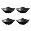 1/4Pcs Disposable Square Serving Bowls Smooth Edges Party Snack Salad Bowl