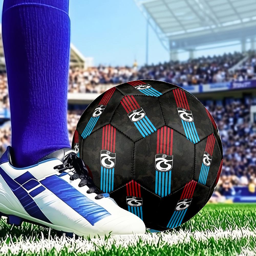 Turkish Football Club Emblem Soccer Ball Size 5 Soccer Ball, Machine-stitched, Durable, Suitable for Training and Matches Fan Gift