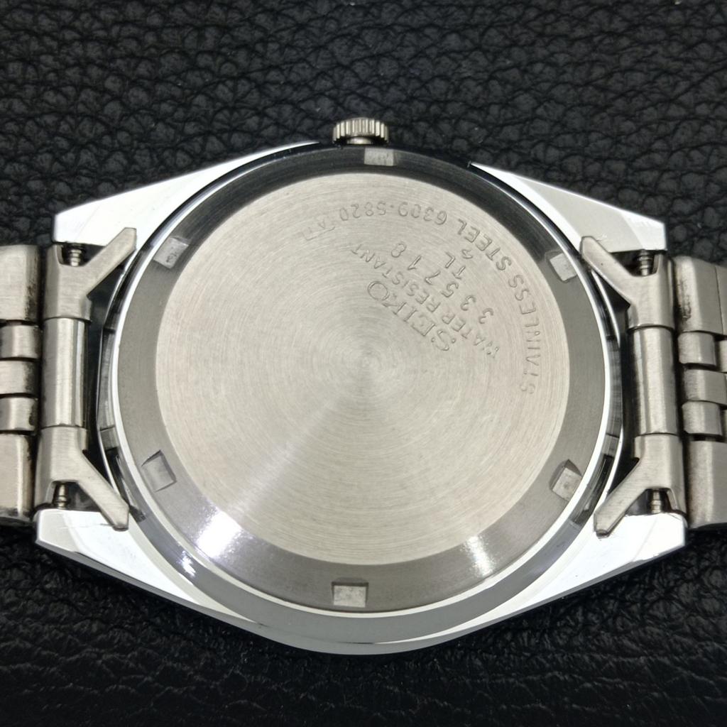 RARE REFURBISHED SEIKO 5 AUTOMATIC JAPAN MENS WHITE COLOR DIAL WATCH A500163-2 R151a-a500163