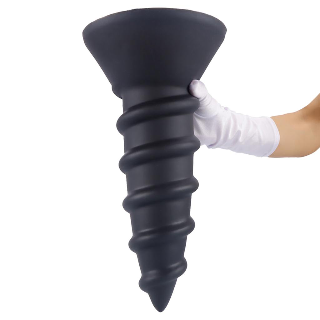 Dehnbarer Silikon-Analplug für Männer und Frauen Großer Buttplug Dilator 18+ Sexprodukt für Erwachsene Fisting