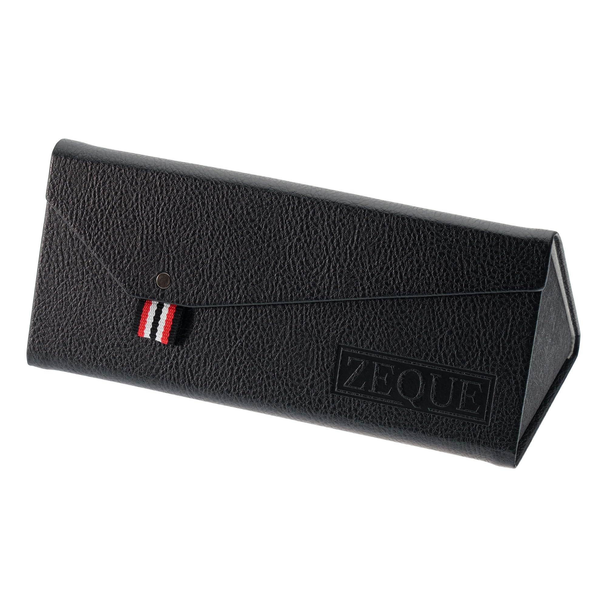 

Zeque Folding Sunglasses Case AS-055 Black