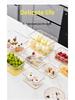 Airtight Transparent Food-Grade PET Refrigerator Organizer - Large Capacity