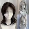 Short Straight Mullet Head Wigs with Bangs Wolf Tail Anime Men Wigs  Halloween