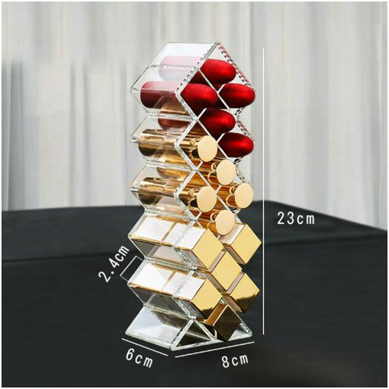 Transparent Dustproof Lipstick & Nail Polish Organizer