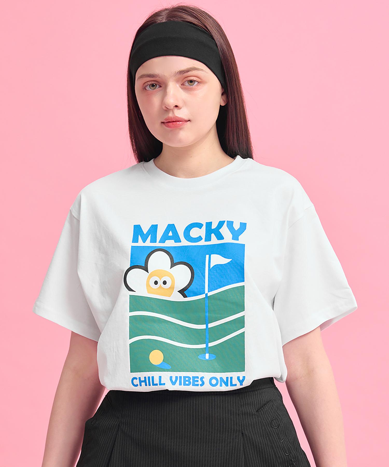 Mackie Chillvibe Short Sleeve T-Shirt White F