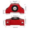 Silicone + Iron + Aluminum Alloy Engine Billet Motor Torque Mount Kit For 1992-2000 Honda Civic EG EK D15 D16 B16 B18 B20 Engine