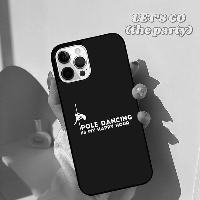 Autumu Pole Dance Dancing Fitness Phone Case Cover for iPhone 17 Air 16 16e 15 12 11 13 14 Pro Max Apple Plus Coque