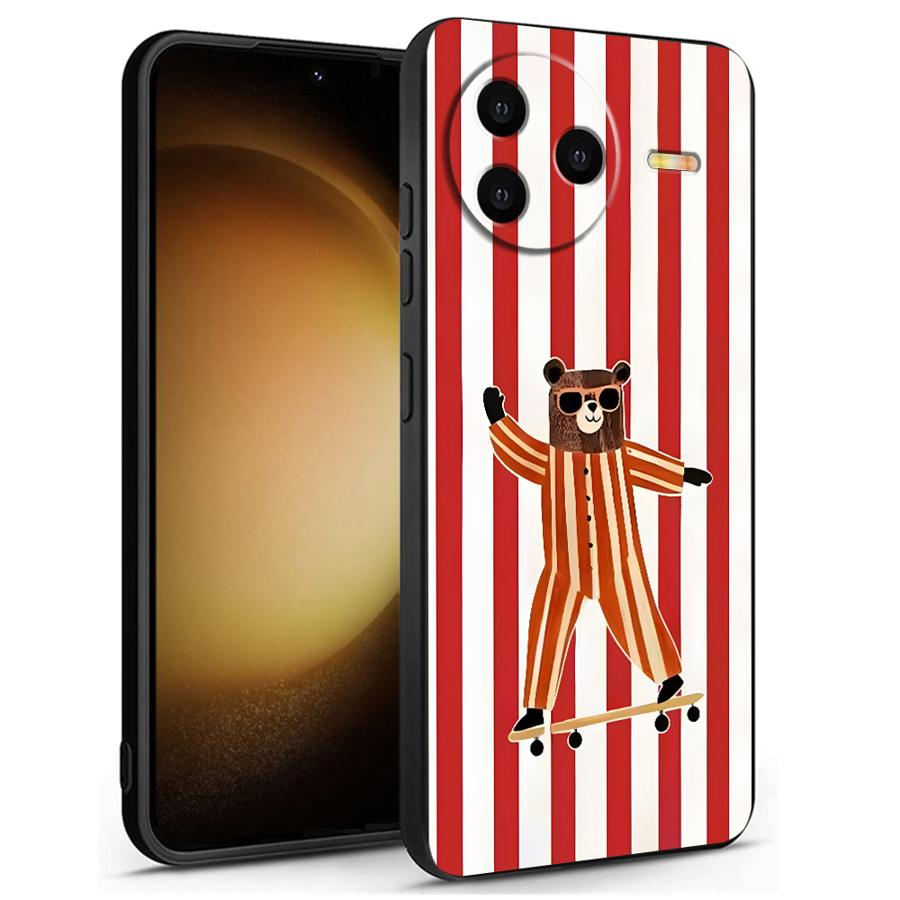 Funda Phone Cover Case for Xiaomi Redmi A5 10 14C A4 A3 K40 K80 Pro 9 12C 13C A1 A2 Plus Creative Cartoon Animals