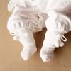 Set of for Newborns To 6 Baby White 2, Months, 9cm, Socks, Knee-high Socks, 660852,