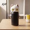 Beverage Container Stand 3D Printed Bat Can Holder, Funny Cartoon Vampire Cat Halloween Party Decoration for Standard Soda Cans, Desktop Decor,