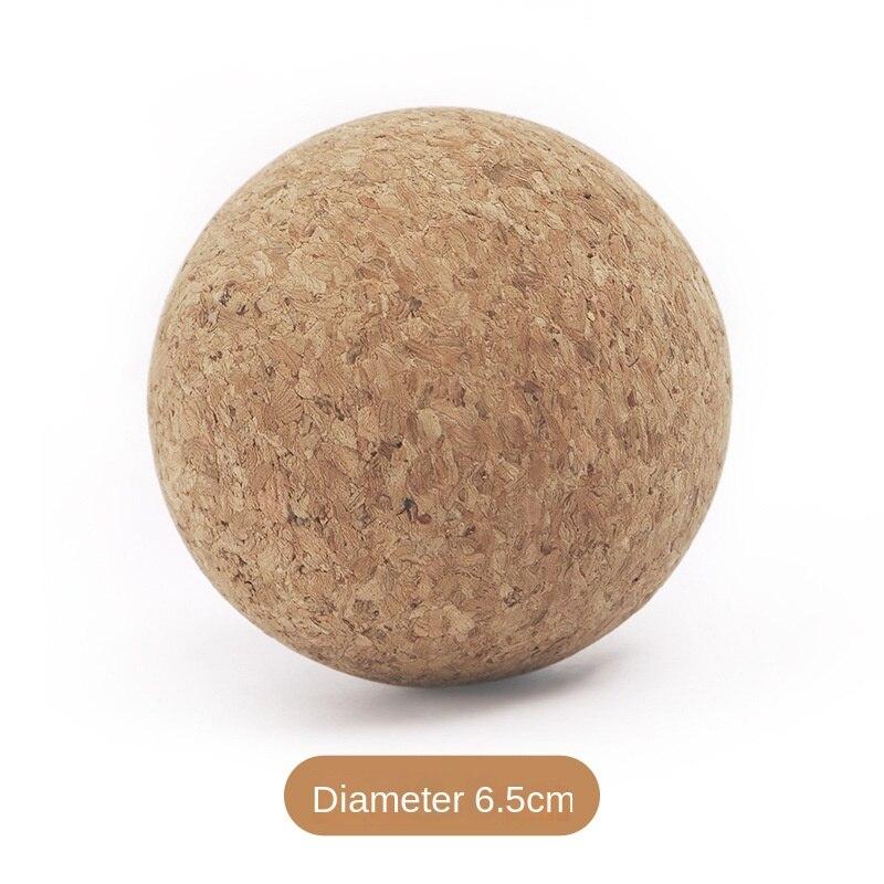 Cork Massage Ball  2.5 Inch for Yoga, Fascia Release, Trigger Point Therapy, Muscle Pain and Tension, Aid Therapeutic Recovery.