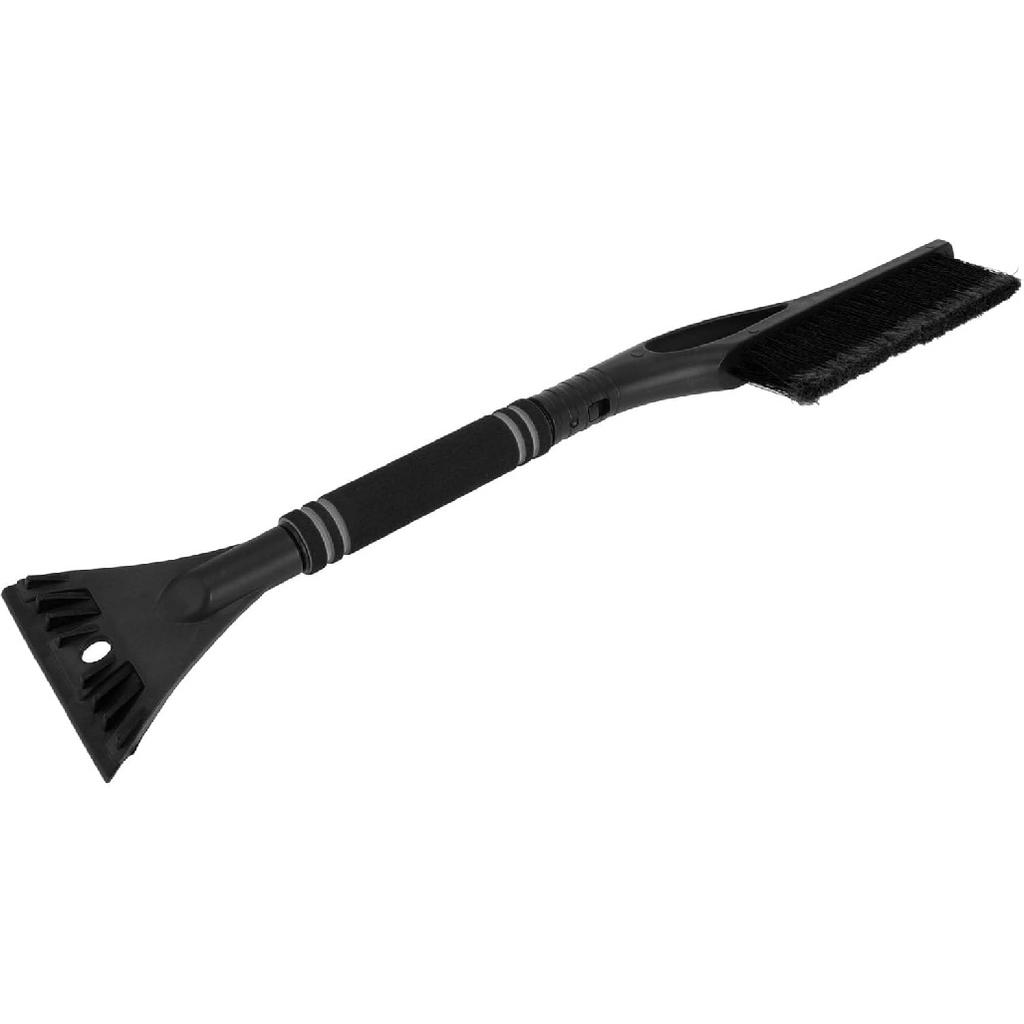 1pc 60x11cm Universal Car Ice Scraper Brush with Broom - SUV Snow Frost Remover for Car Truck RV Windscreen Side Window Anti Crash - Plastic Blue