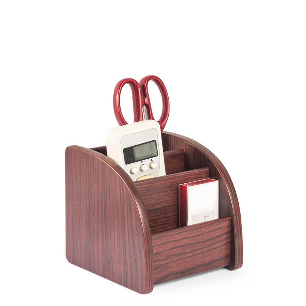 Wooden Creative Desktop Drawer Varnished Wood Multifunctional Shelf  Office Supplies