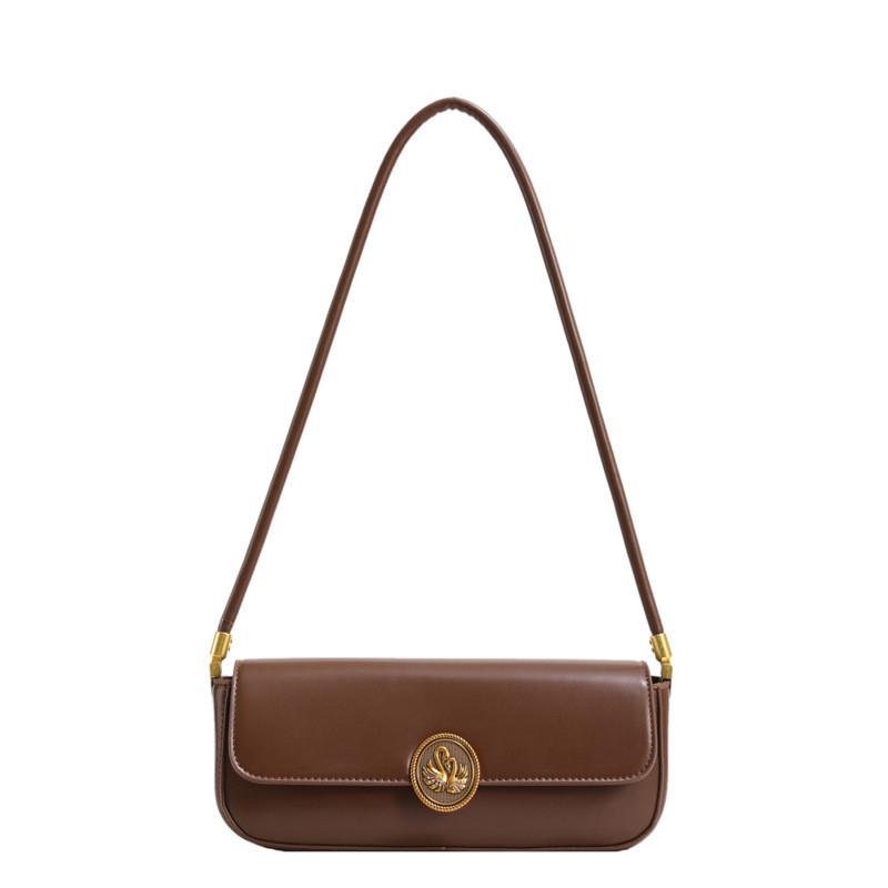 

Stylish Chain Shoulder Bag Women s 2023 New Urban Minimalist Crossbody Bag кавовий