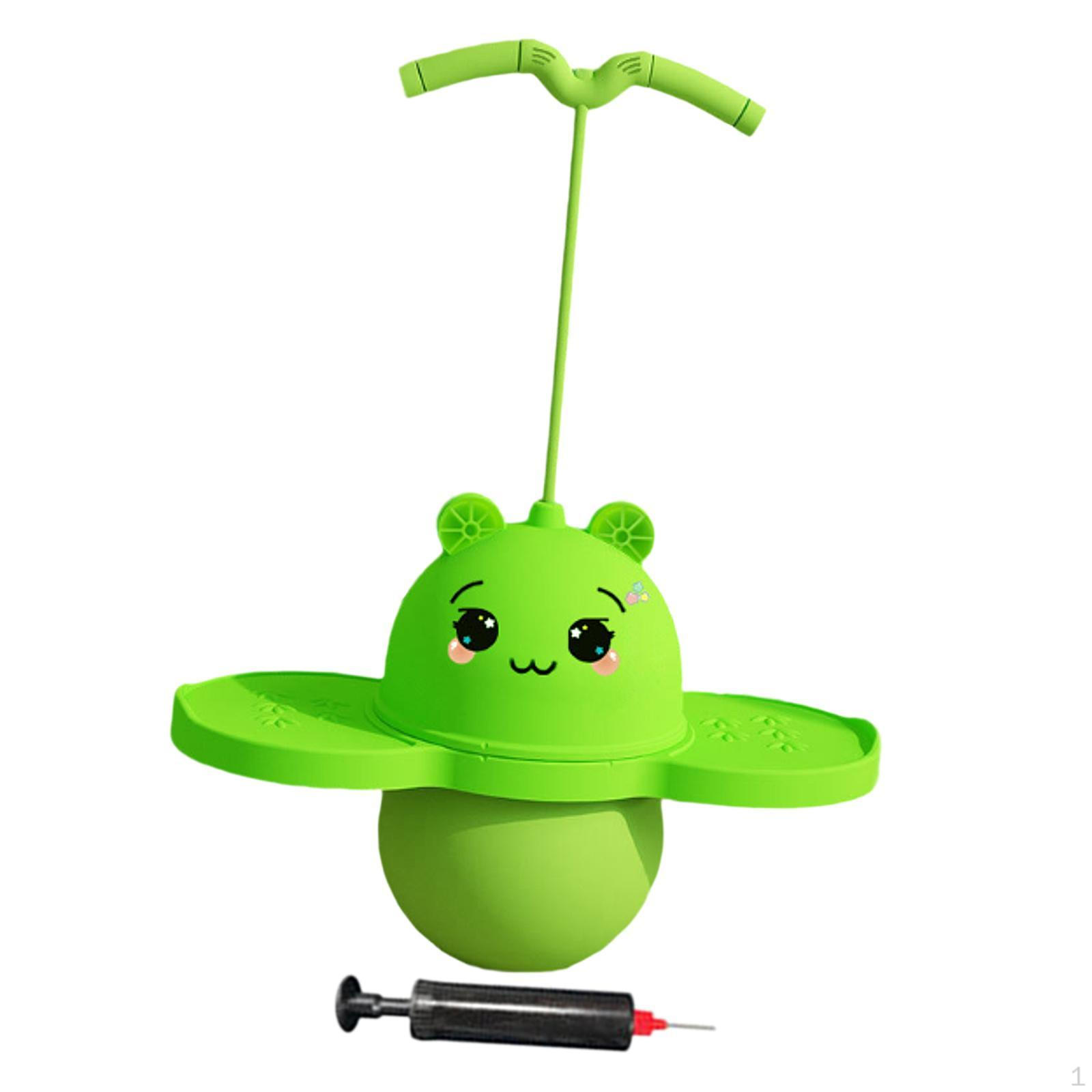 

Ball with Handle and Pump - Active Fun зелений