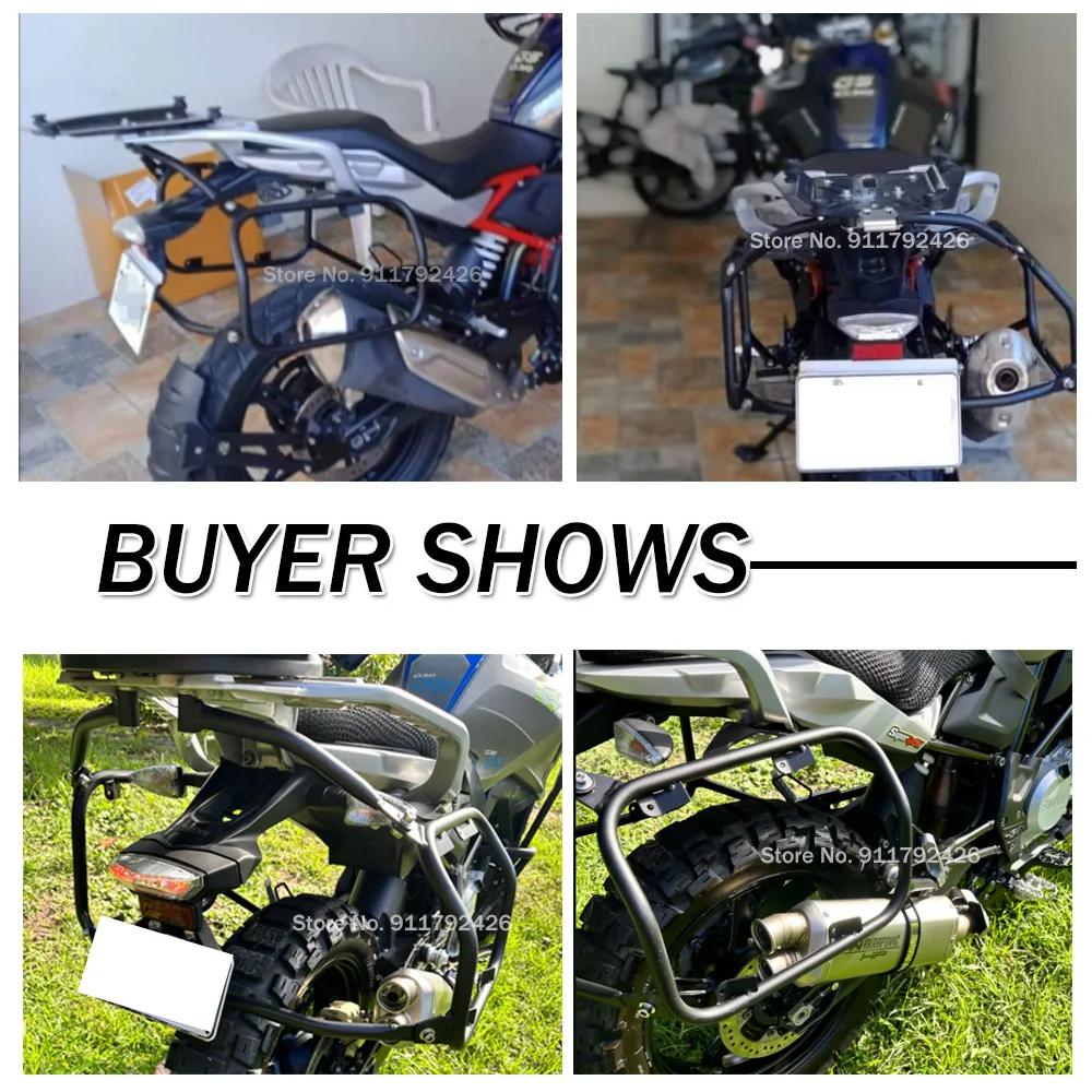 Motorcycle Luggage Box Rack Side Pannier Bracket Suitcase Support Holder For BMW G310GS 2023 2020-2022 G310 GS G 310GS 2017-2019
