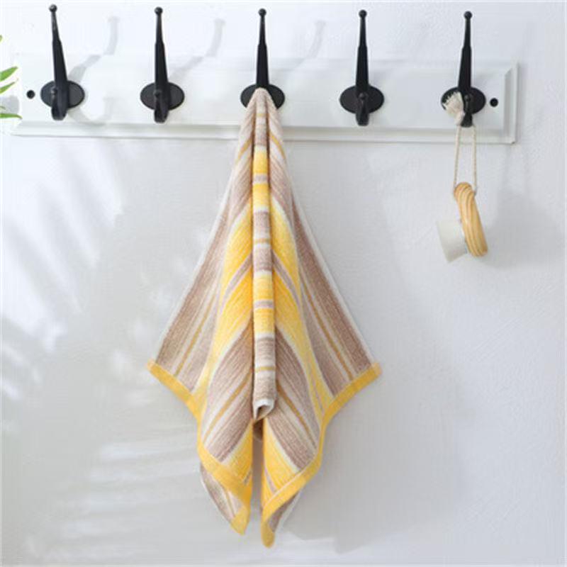 Gold Brand Genuine Cotton Towel - Soft, Absorbent & Quick-Drying for Adult Home Use (Model GA1085)