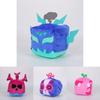 Blox Fruits Plush Toy With Leopard Print Box Purple Short Plush Pp Cotton Filling 15cm Height