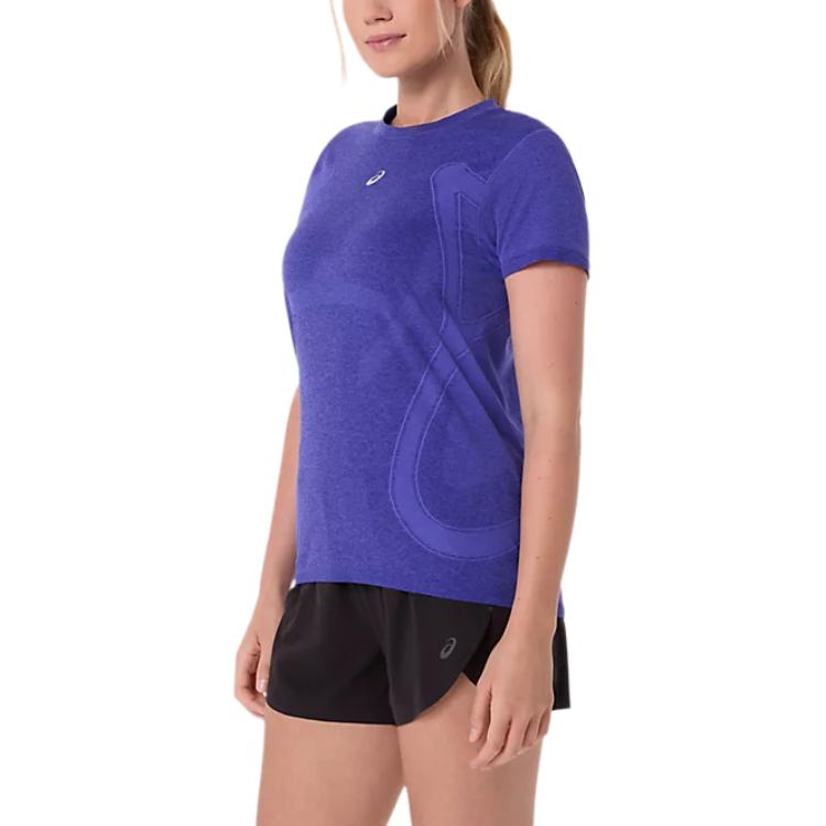 Asics Road Actibreeze™ Technical Breathable Seamless Knit Regular T-Shirt Women Tops 2012D292-401