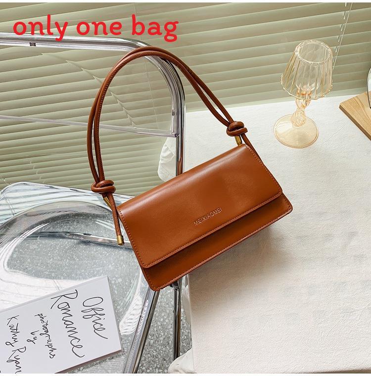 French Fashion Small Shoulder Bag With Chain Strap For Daily Casual Use