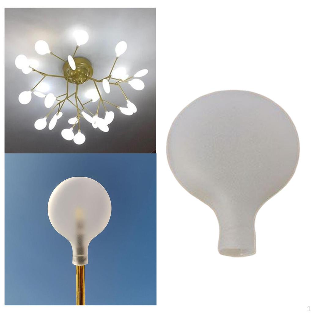 Decorative Glass Lampshade Living Room Decors Light Fixture Elegant for Floor Lamp