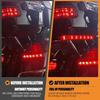 Tour Pack Accent Side Marker LED Light Fit for Harley Electra Glide Ultra FLHTC 06-19 Road Glide 11-25 Ultra Limited 14-24 CVO Limited 14-20 Tri