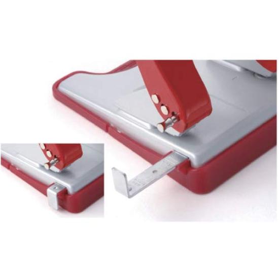 Plus Force 1/2 2-Hole Punch, 16-Sheet Capacity, PU-816A, White, 30-696