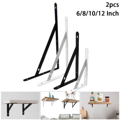 Shelf Support Brackets for Kitchen Living Room and Bedroom Set of 2