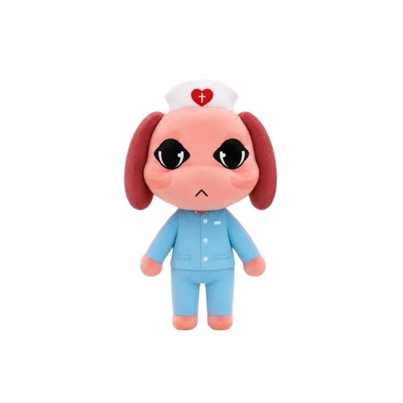 Horror Anima Hospital Plush Toy Blue Dog Soft Stuffed Cartoon  Collectible For Adult Fans Home Decoration Christmas Gifts