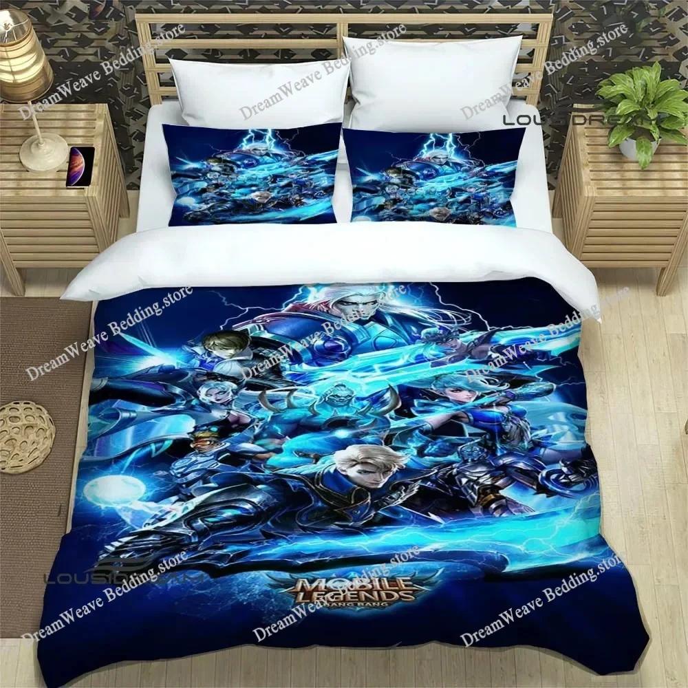 Mobile Legends Bang Bang Bettwäsche-Sets Exquisites Bettwaren-Set Bettbezug Bettdecke Set Bettwäsche-Set Luxuriöses Geburtstagsgeschenk9