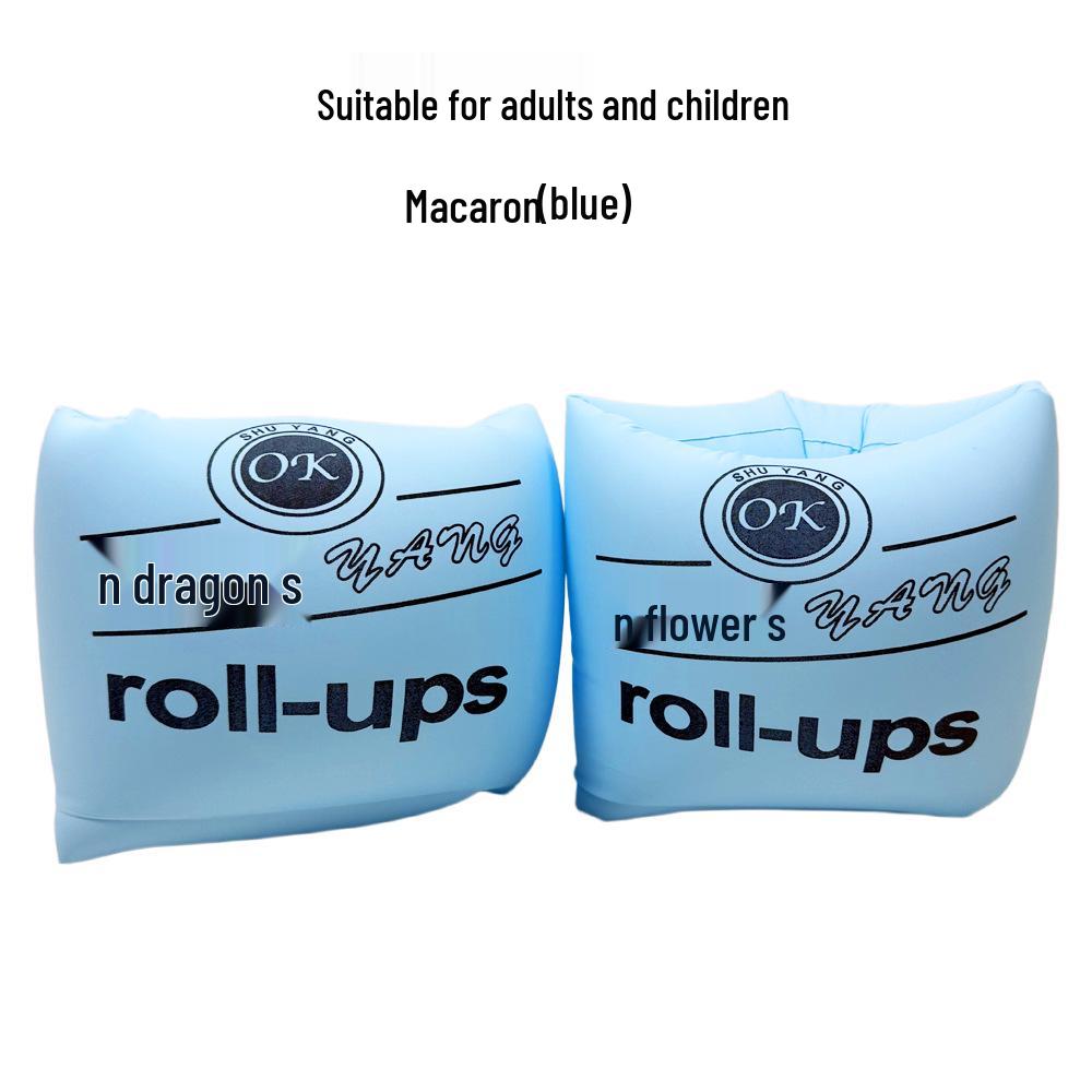 Retro plavecké rukávniky - Dvojitý nafukovací rukávnik pre dospelých a deti, ideálny na učenie plávať v Dánsku.