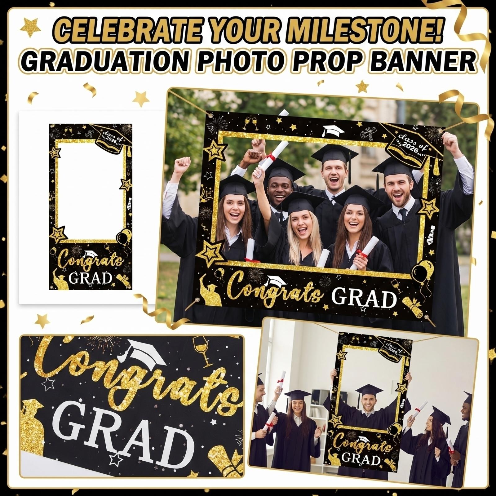 

Флаг выпуска, Баннер выпуска, Флаг, Фото, Декоративные реквизиты one size