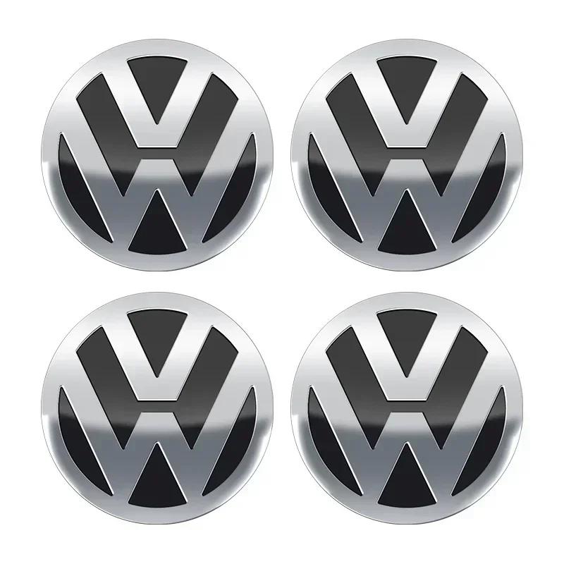 Set nou 4 buc. Capace centrale butuc roată auto 56/60/65/70/75mm Insignă Autocolantă Pentru Volkswagen VW B5 GTI Golf 5 7 Caddy Passat b6 Tiguan