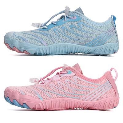 Chaussures de sport pieds nus pour femmes et hommes, chaussures d'eau professionnelles, de randonnée, à bout large, antidérapantes, respirantes, sans chute