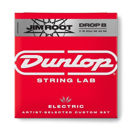Jim Dunlop JIM ROOT STRING LAB SERIES Jim Root Signature Electric Guitar Strings, Drop B, JRN1156DB