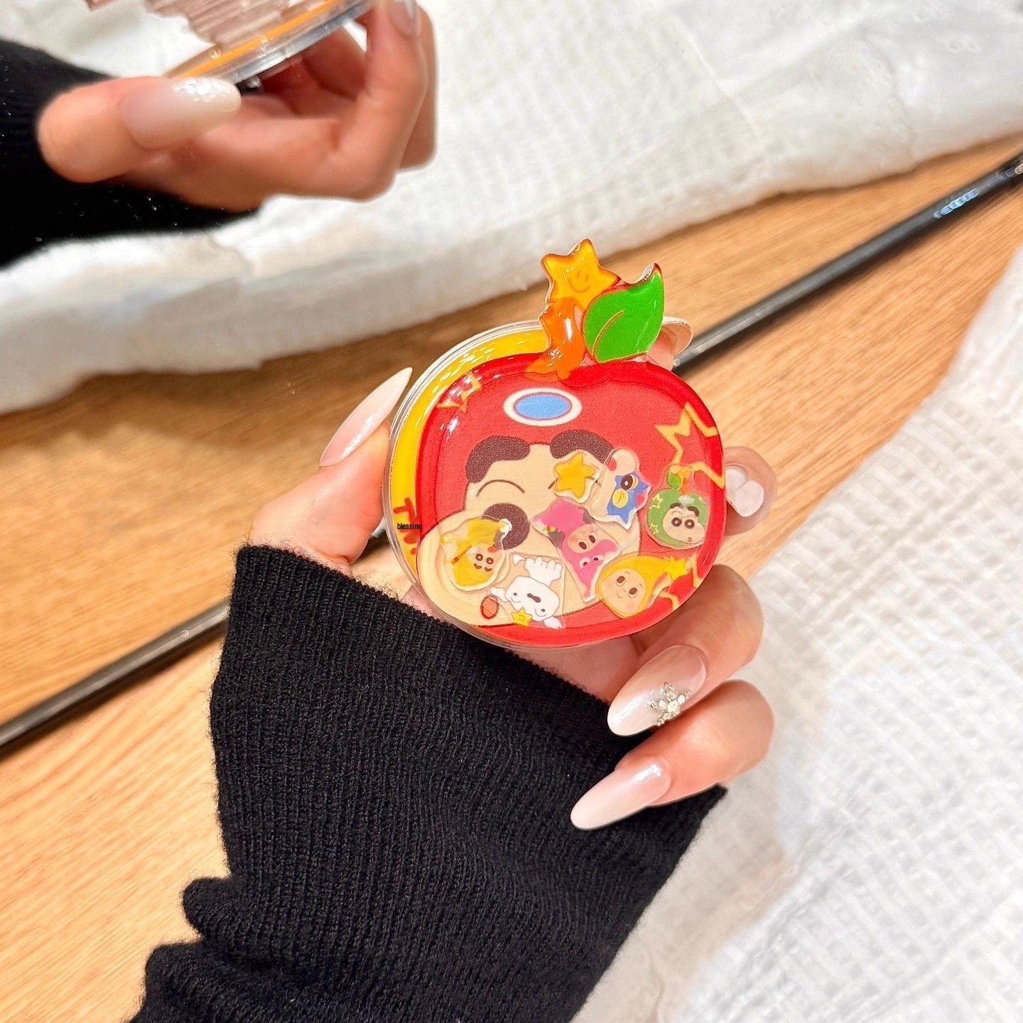 Cartoon Animal MagSafe Stand: Strong Magnetic, Retractable Airbag Design OPP Bag Packaging