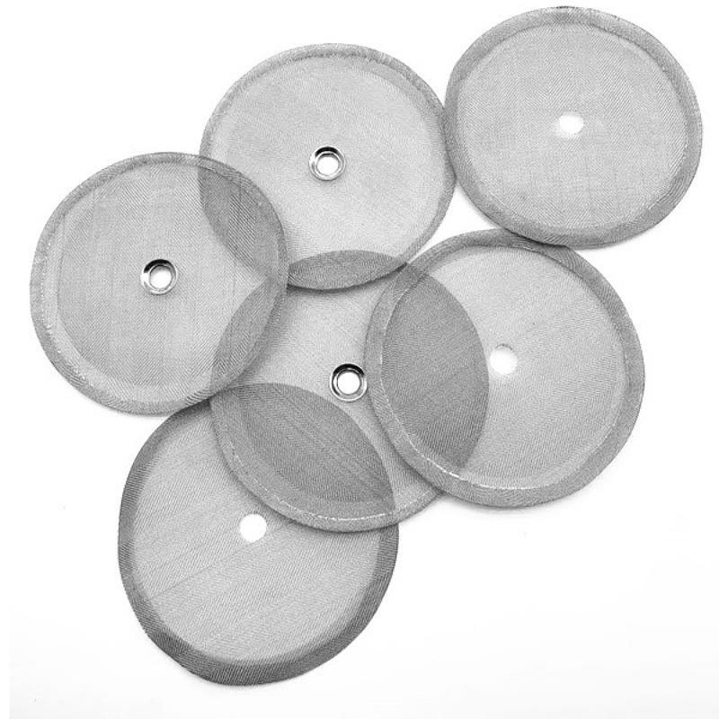 

6 шт. сменный фильтр-сетка для французского пресса из нержавеющей стали, кофеварки, фильтр-сетка для кофейника