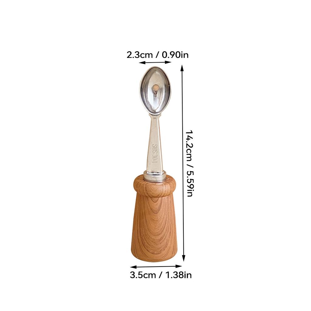 WORTHBUY 304 Stainless Steel Fruit Scoop Standing Melon Baller Scoop Ice Cream Scoop Watermelon Carving Knife Kitchen Gadgets